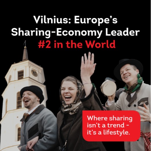 Compact and Connected: What Makes Vilnius the #1 European Sharing Economy