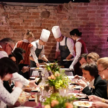 Valdovų vakarienė Valdovų rūmuose