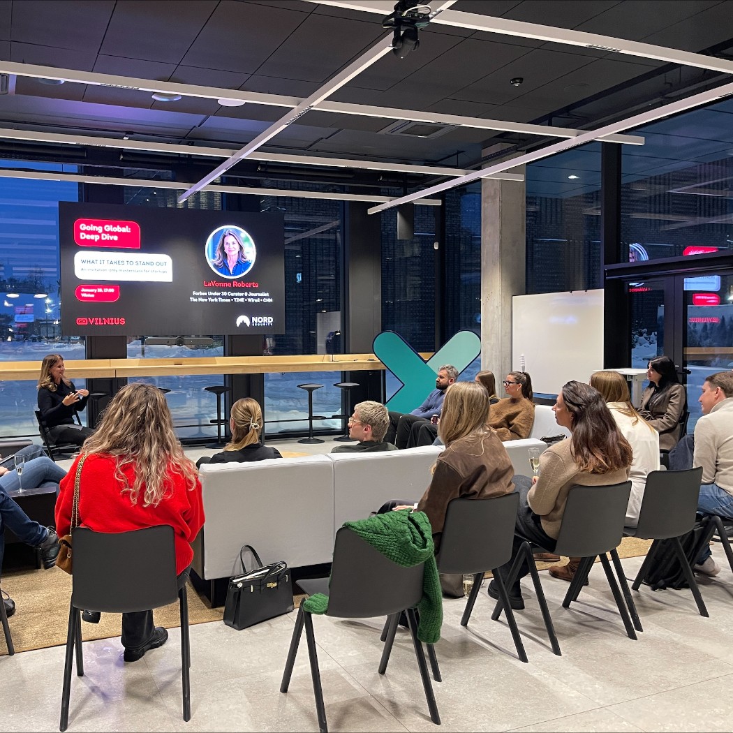 Tarptautinis dėmesys Vilniui: „Forbes“ ekspertė sėkmės istorijų ieško tarp sostinės startuolių 