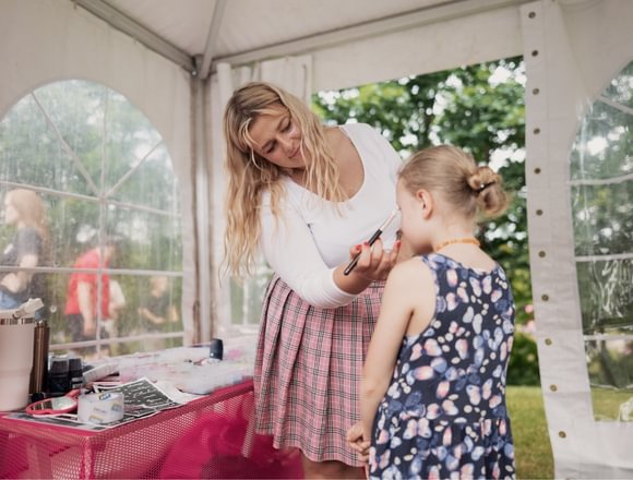 Zone für kinder und junge menschen