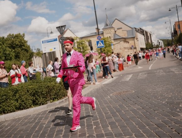 Pink Waiters' Lauf