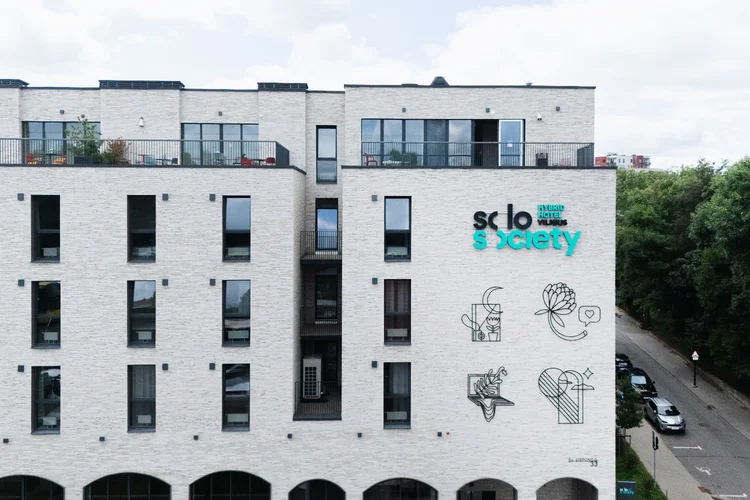 Solo Society Hybrid Hotel Vilnius