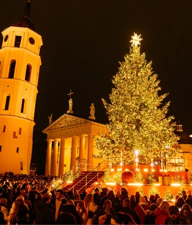 Among the world's and Europe's most beautiful Christmas trees