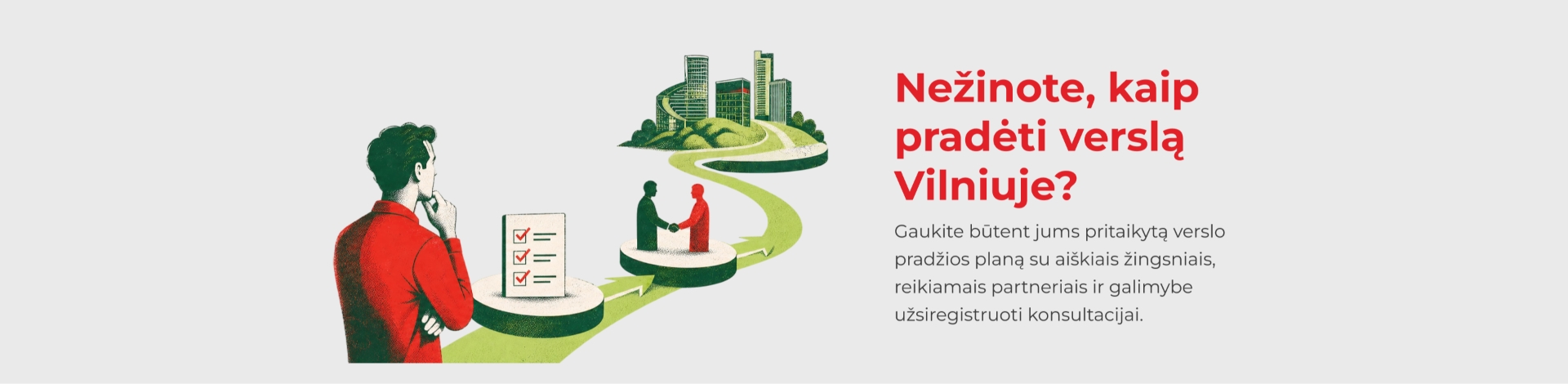Verslo steigimas Vilniuje